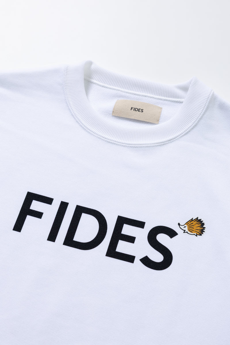FIDES × CLUBHAUS LOGO CREW NECK