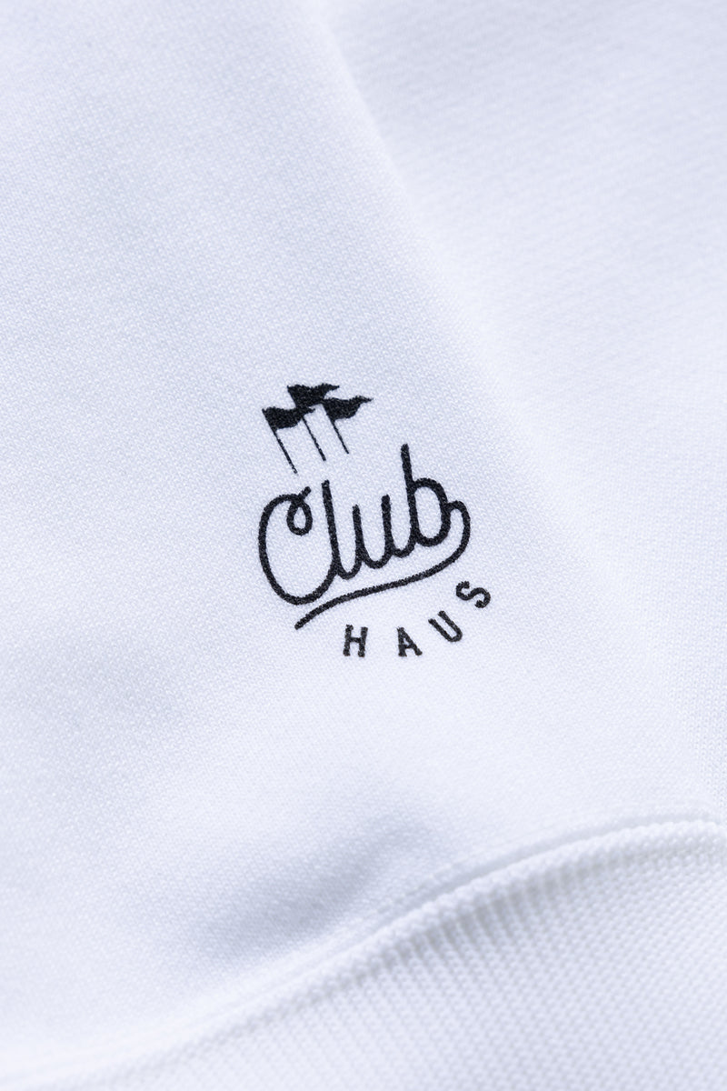 FIDES × CLUBHAUS LOGO CREW NECK