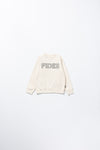 OVERLAP LOGO CREW NECK SWEAT KIDS