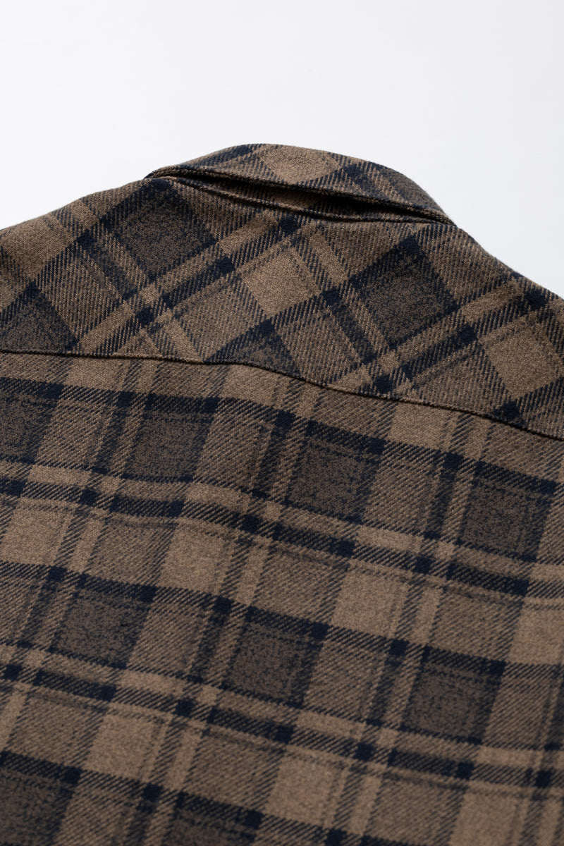 COTTON TWEED CHECK SHIRT JACKET – FIDES
