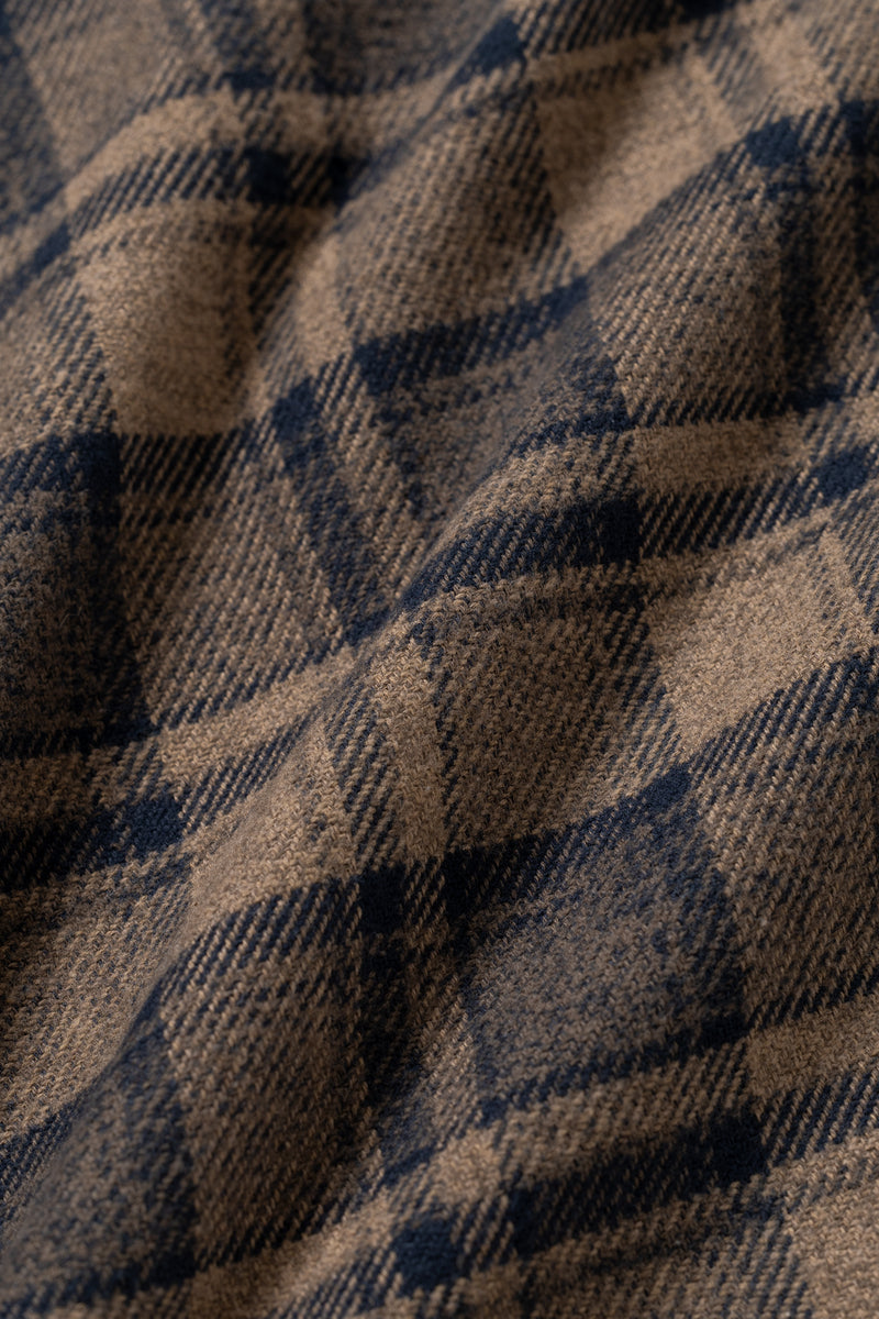 COTTON TWEED CHECK SHIRT JACKET – FIDES