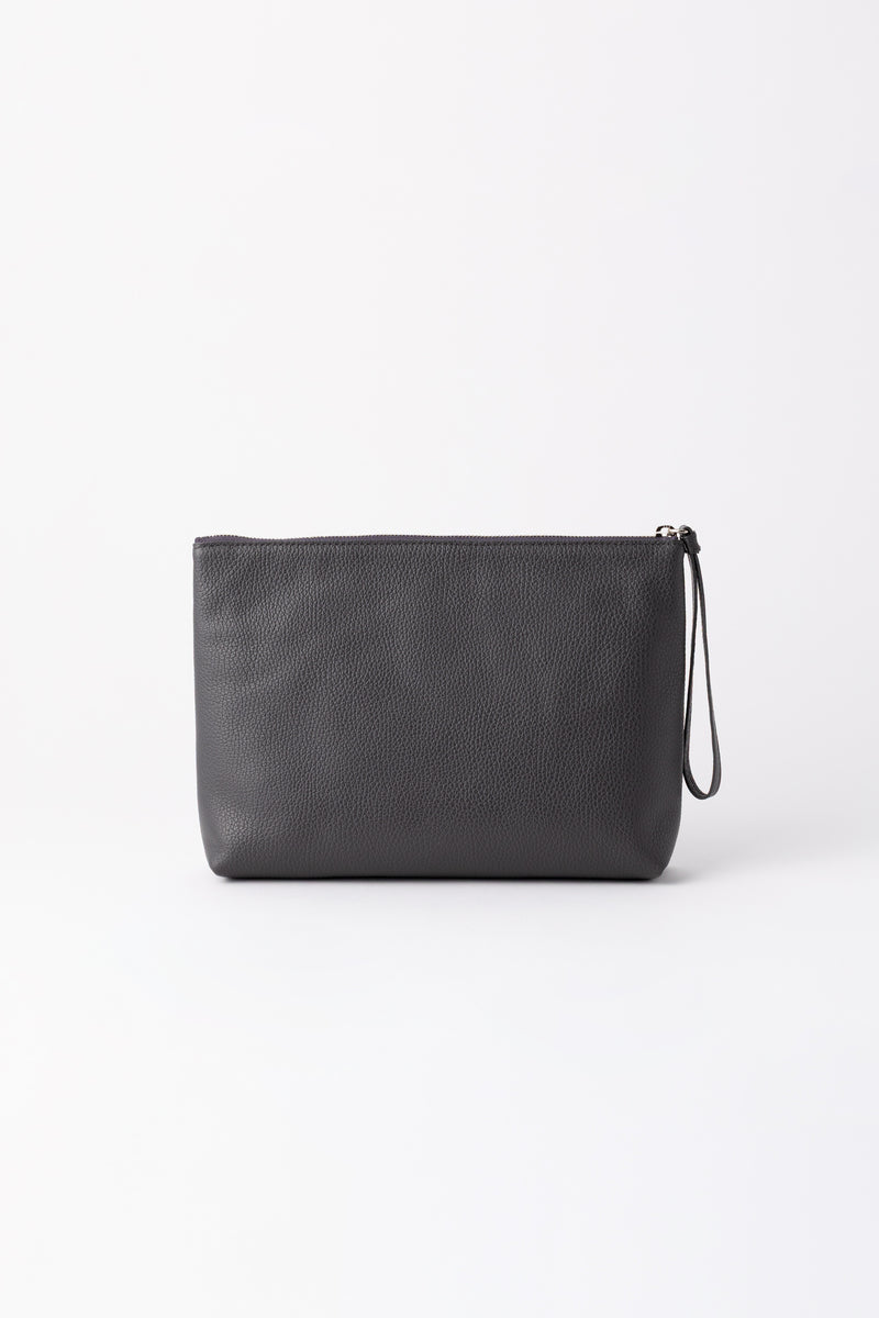 LEATHER CLUTCH BAG – FIDES