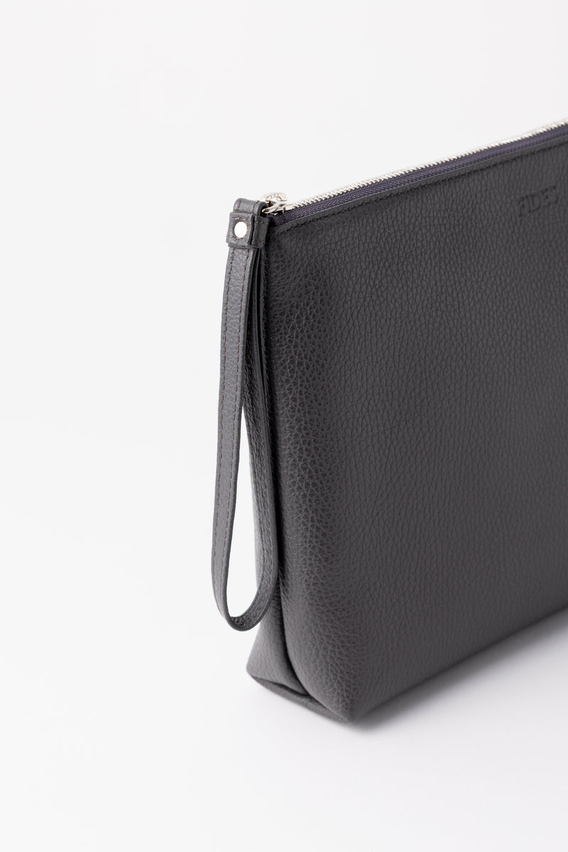 LEATHER CLUTCH BAG – FIDES