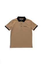STRETCH KANOKO CURSIVE LOGO POLO S/S