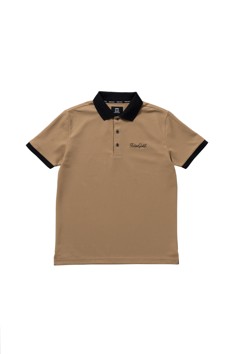 STRETCH KANOKO CURSIVE LOGO POLO S/S