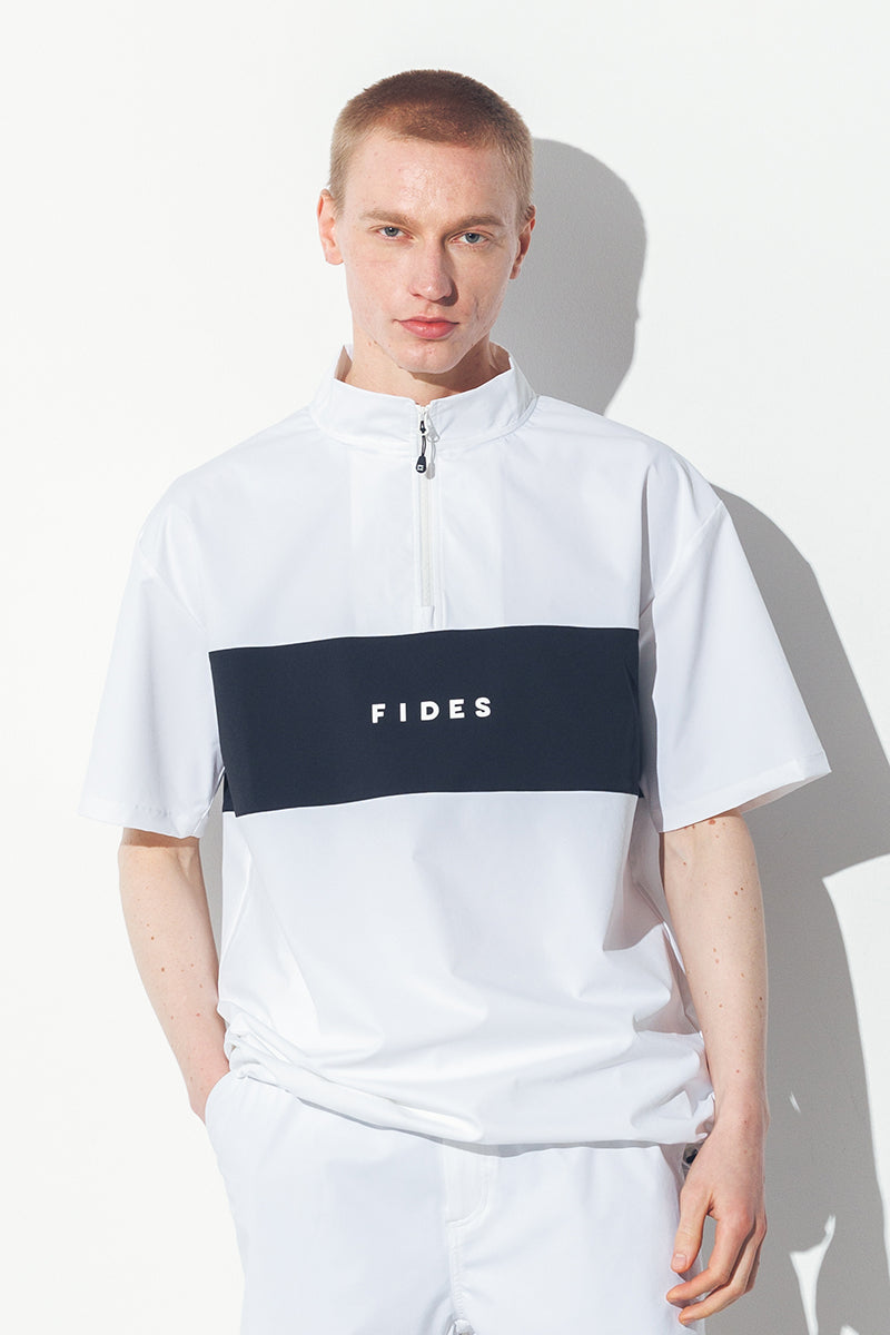 HALF ZIP S/S