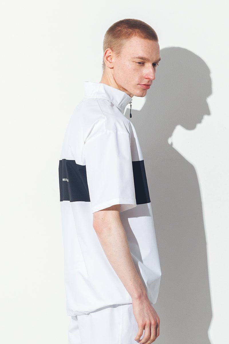 HALF ZIP S/S