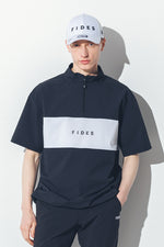 HALF ZIP S/S