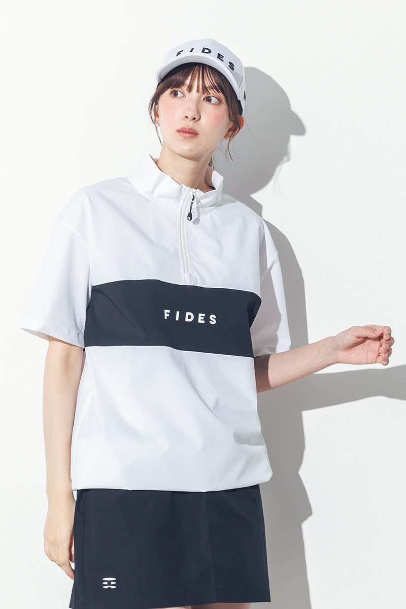 HALF ZIP S/S