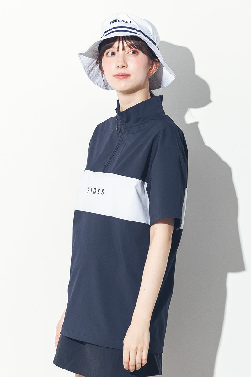 HALF ZIP S/S