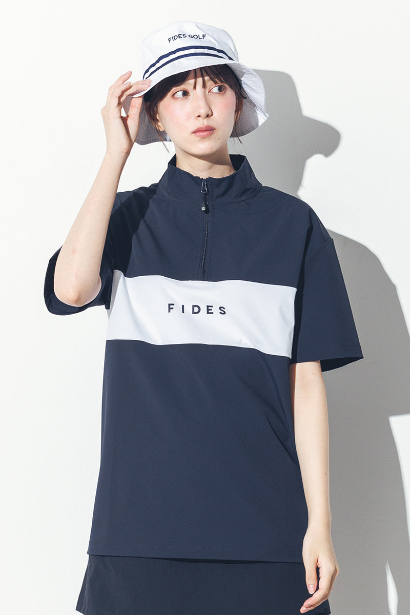 HALF ZIP S/S