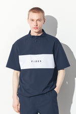 HALF ZIP S/S