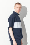 HALF ZIP S/S