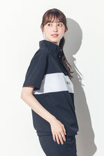 HALF ZIP S/S