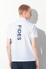 RECYCLE MESH LOGO MOCK NECK S/S