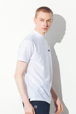 RECYCLE MESH LOGO MOCK NECK S/S