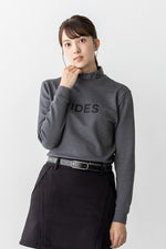 LUX-WARM LOGO MOCK NECK L/S WOMEN