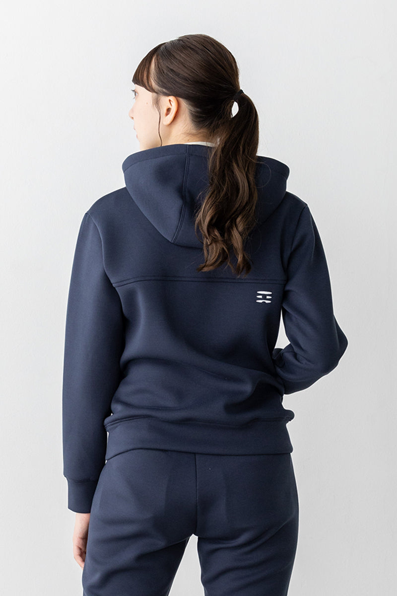 FULL ZIP SWEAT PARKA WOMEN