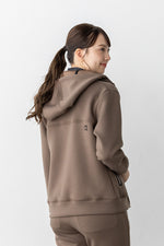 FULL ZIP SWEAT PARKA WOMEN