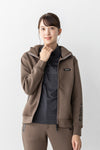 FULL ZIP SWEAT PARKA WOMEN