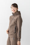 FULL ZIP SWEAT PARKA WOMEN