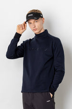 LUX-WARM LOGO MOCK NECK L/S