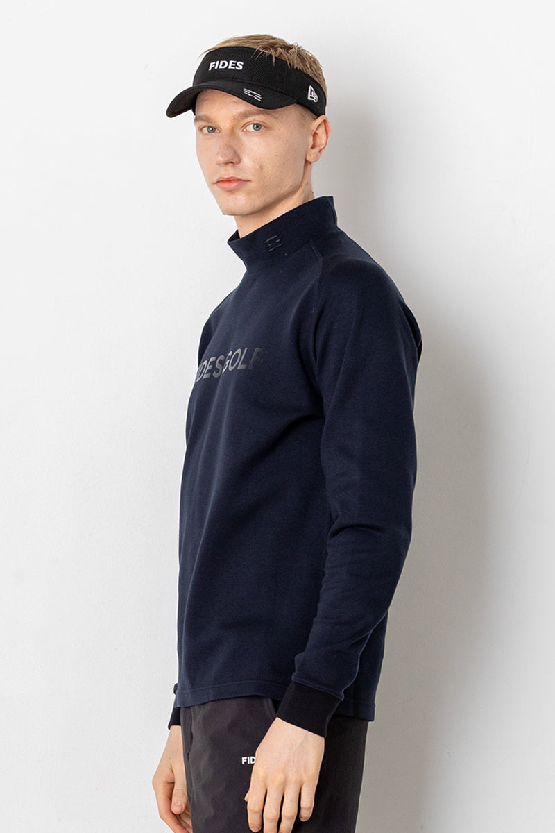 LUX-WARM LOGO MOCK NECK L/S