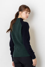 MOCK NECK KNIT WOMEN