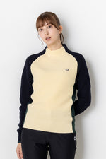 MOCK NECK KNIT WOMEN