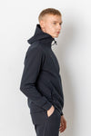 BACK MESH PUNCH FULL ZIP SWEAT PARKA