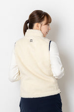 FULL ZIP BOA VEST WOMEN