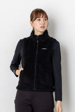 FULL ZIP BOA VEST WOMEN