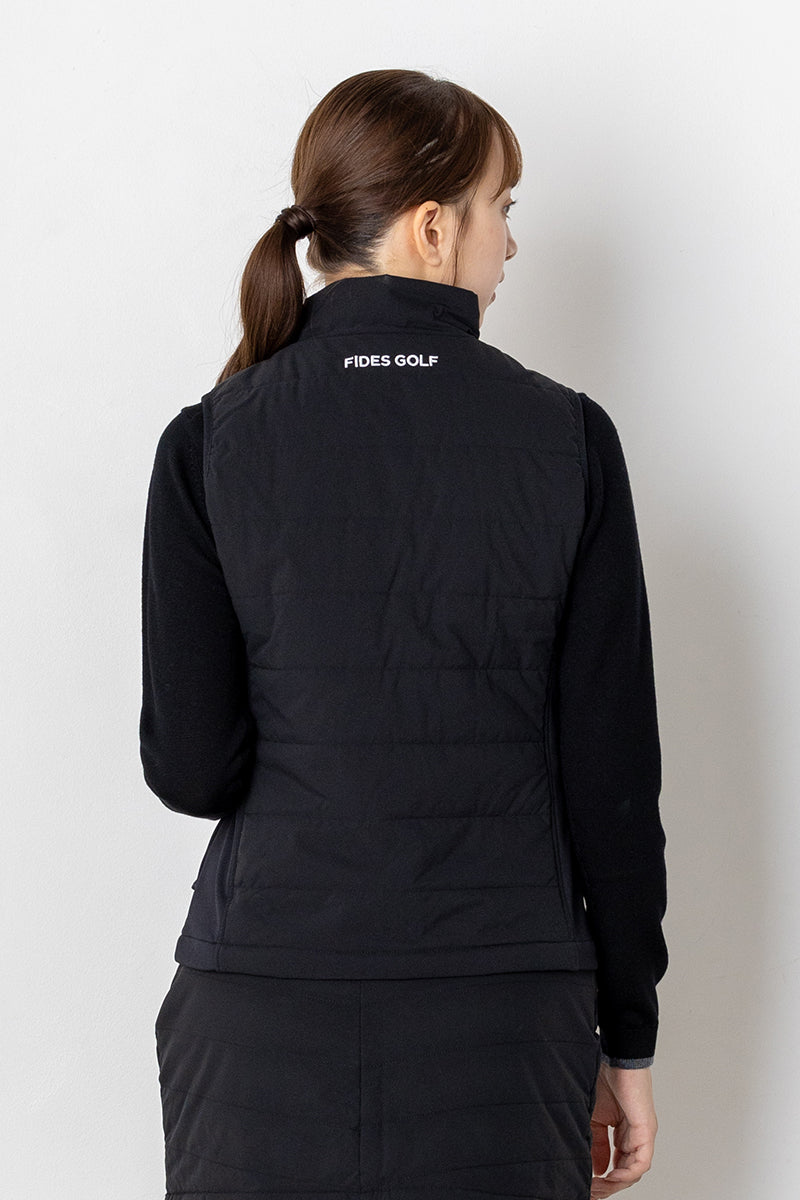 PADDED FULL ZIP VEST WOMEN