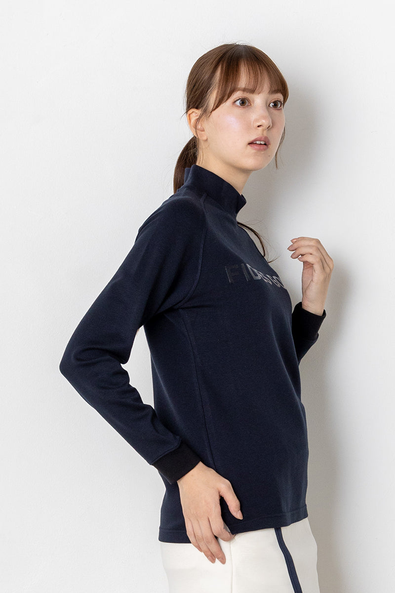 LUX-WARM LOGO MOCK NECK L/S