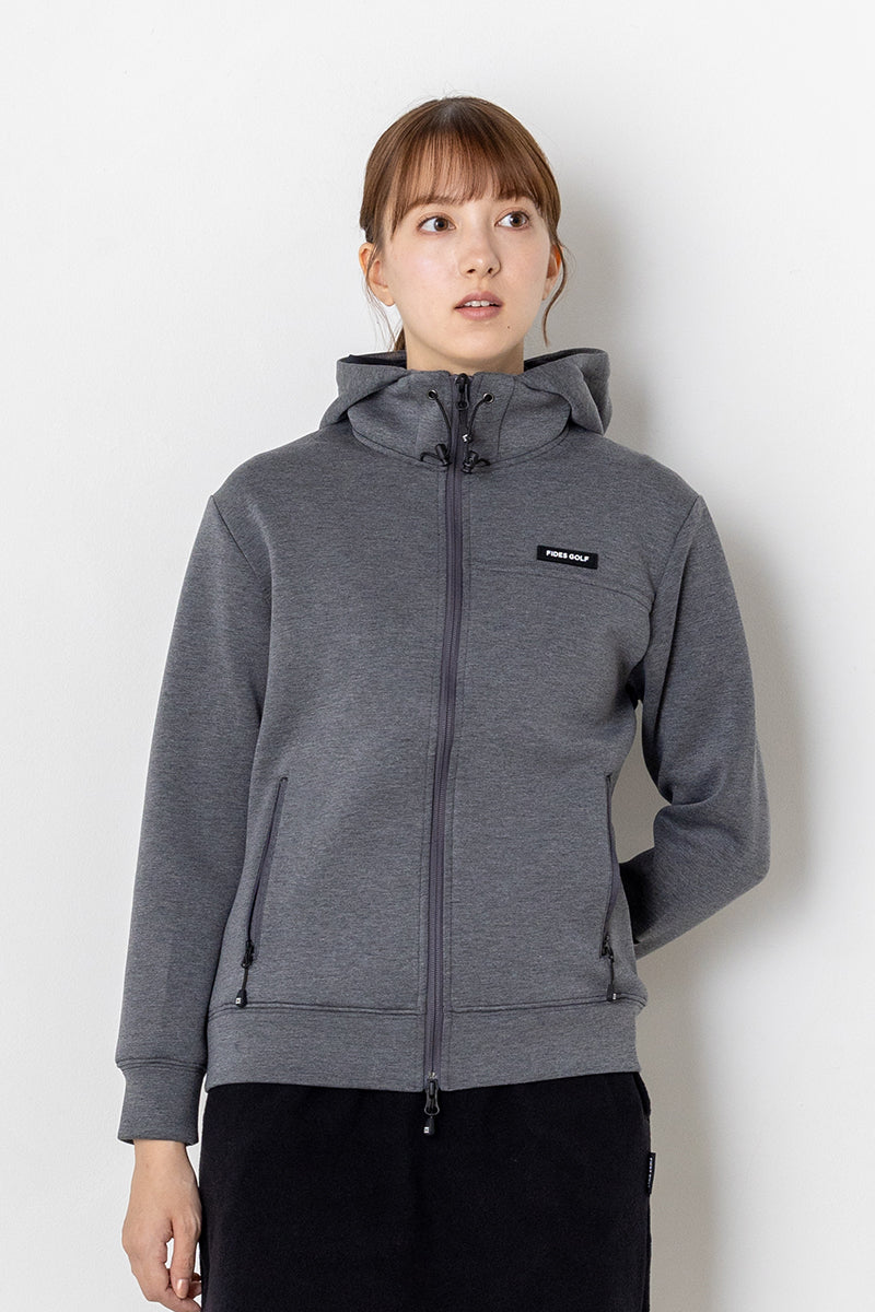 FULL ZIP SWEAT PARKA WOMEN