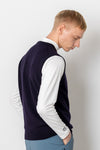 CREW NECK KNIT VEST