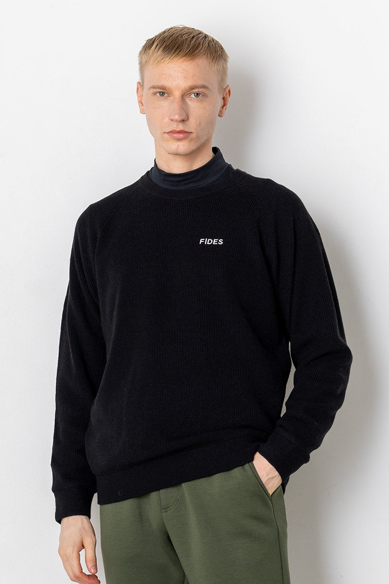 CREW NECK LINING KNIT