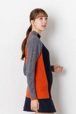 MOCK NECK KNIT WOMEN