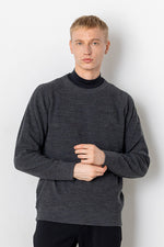 CREW NECK LINING KNIT