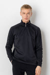 BRUSHED BACK FREEZE HALF ZIP L/S