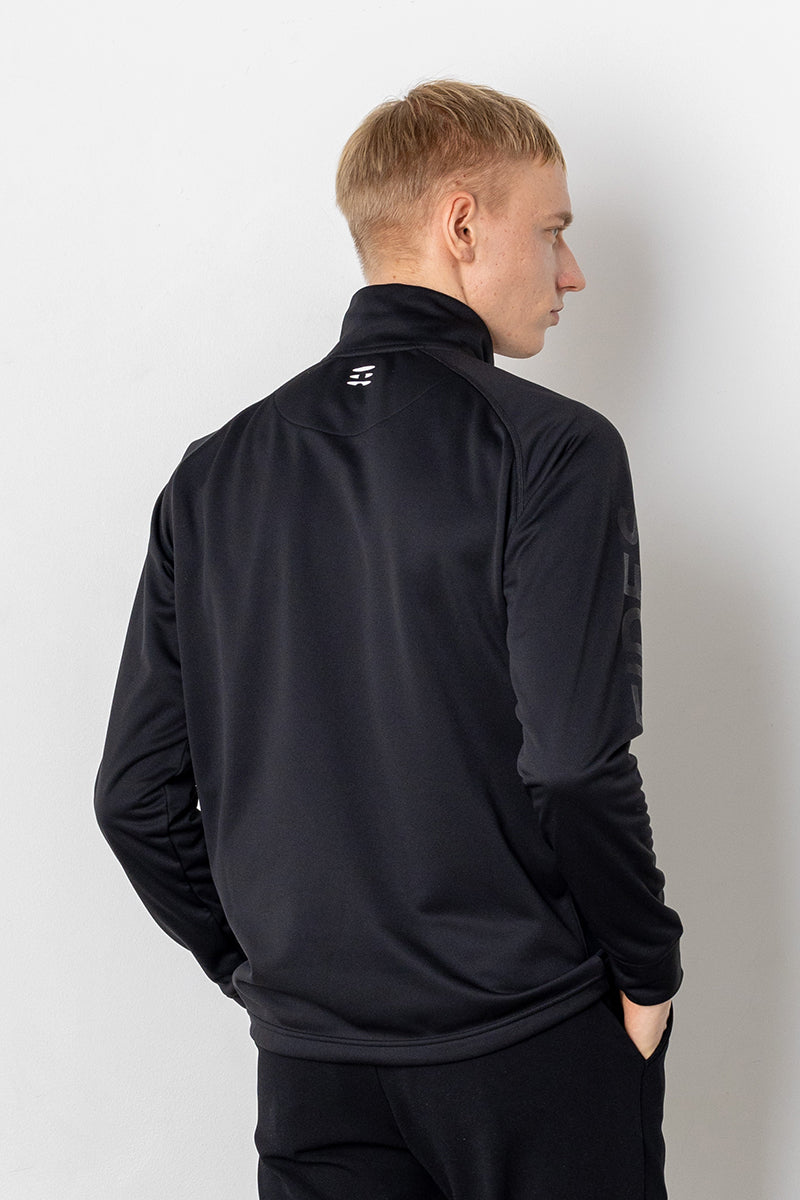 BRUSHED BACK FREEZE HALF ZIP L/S