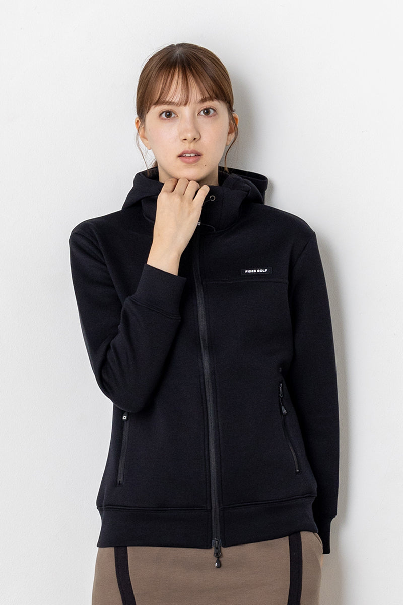 FULL ZIP SWEAT PARKA WOMEN