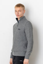 HALF ZIP LINING KNIT