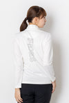 BACK LOGO MOCK NECK L/S