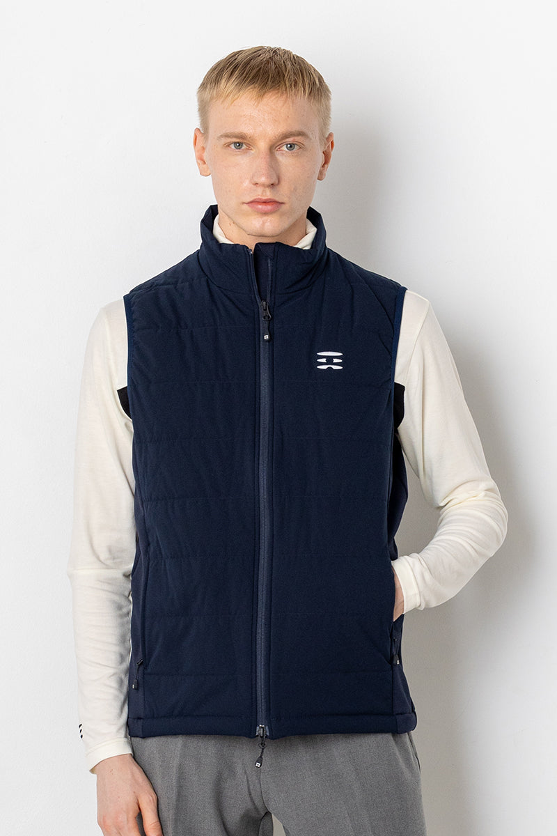 PADDED FULL ZIP VEST