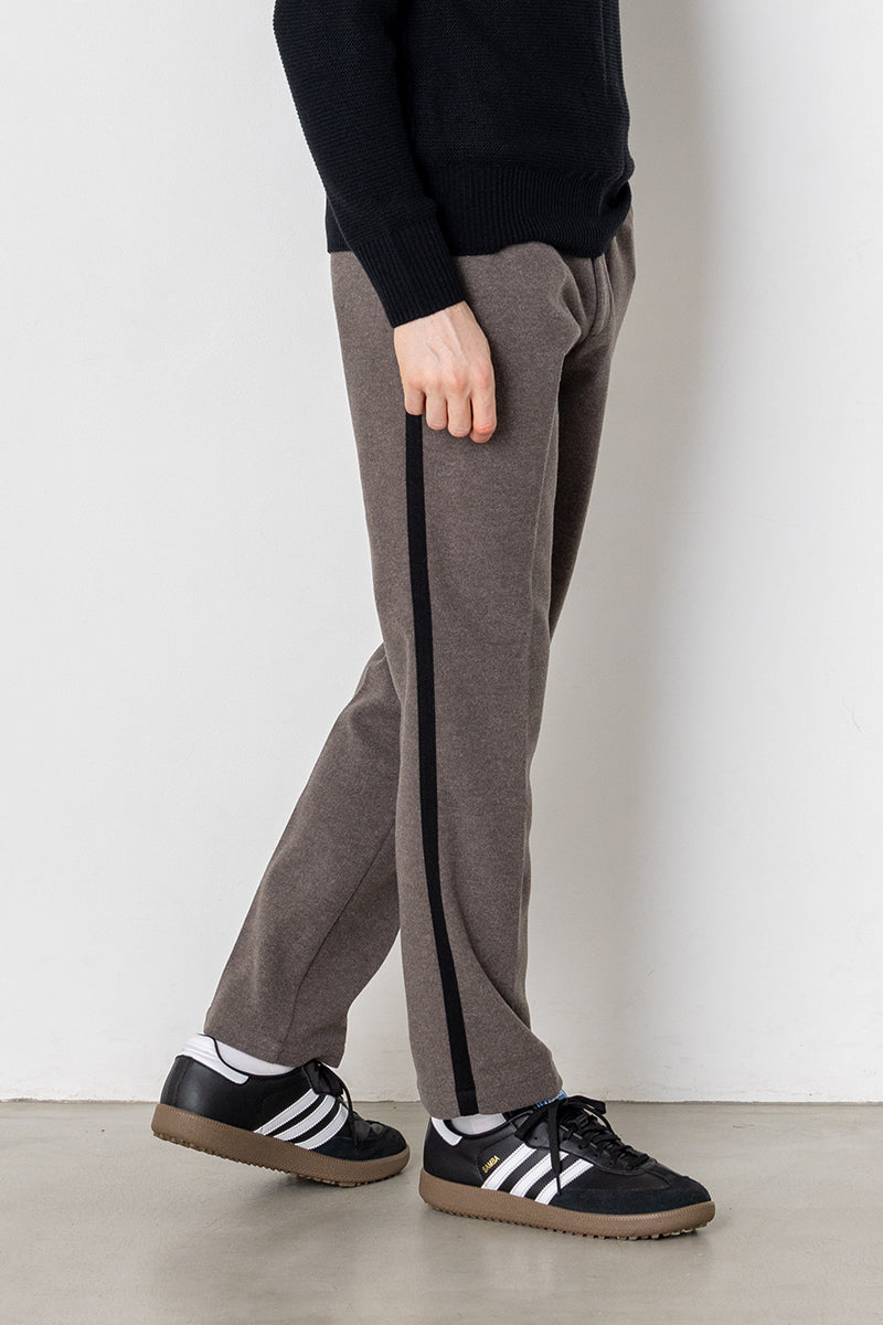 WOOL LIKE SIDE LINE PANTS