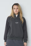 HALF ZIP BACK FLEECE PULLOVER