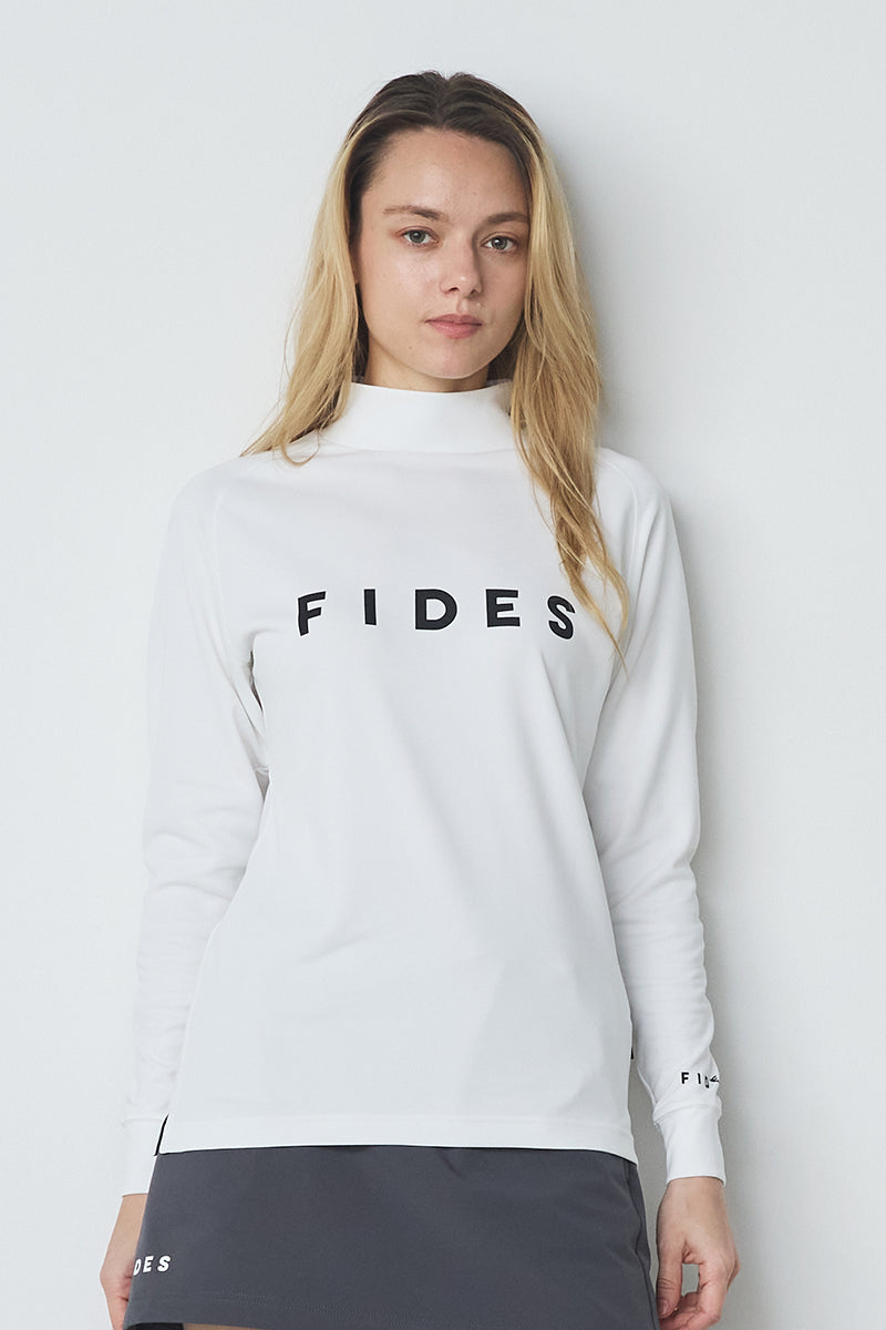 LOGO MOCK NECK L/S – FIDES