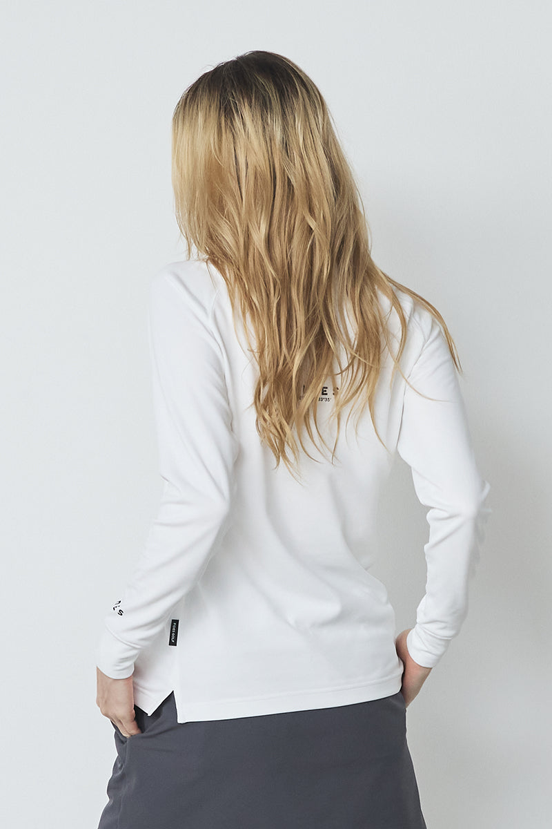 LOGO MOCK NECK L/S – FIDES