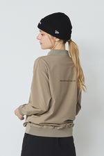 HALF ZIP POLO L/S